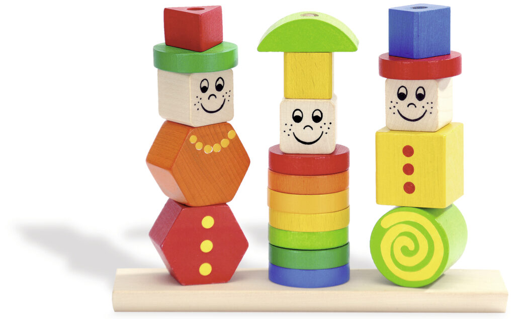 HE0013 Heros Play and Learn Stacking Puzzle figures